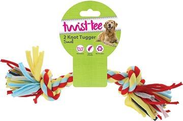 Immagine prodotto Happy Pet Twist Tee 2 Knoop Tugger (Cane giocattolo da tiro)