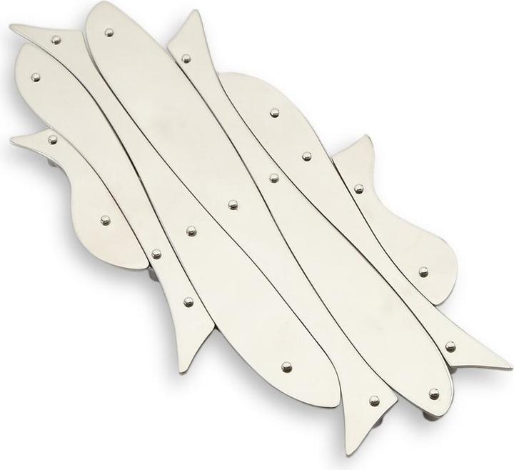 Actual product image Alessi Stainless steel base (1 x, Pan coaster)