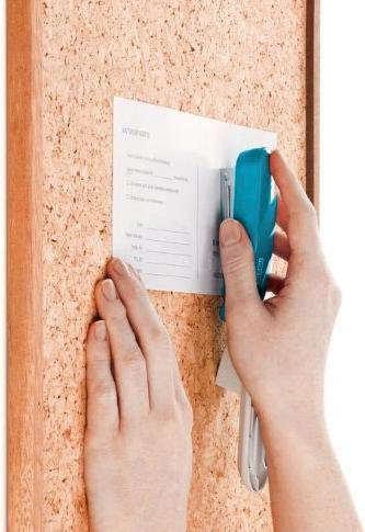 Actual product image Novus Punch and stapler set petrol (15 Sheets)