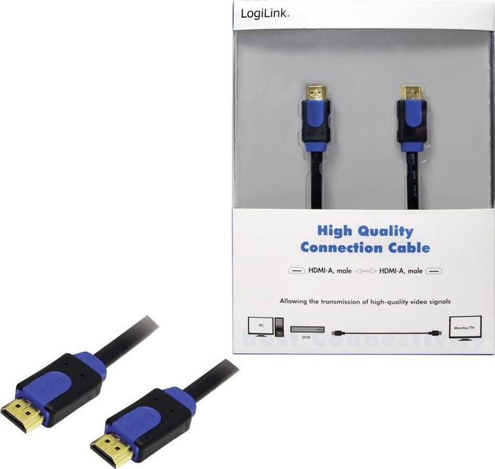 Immagine prodotto LogiLink HDMI (Typ A) — HDMI (Typ A) (10 m, HDMI)