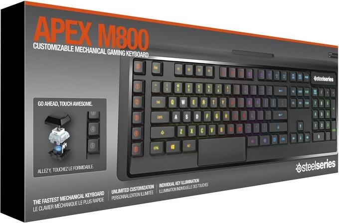 Image du produit SteelSeries Clavier de jeu d'élite Apex M800 (CH, Filaire)