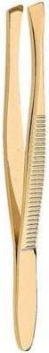 Donegal Tweezers Cosmetshot Diagonal Gold 1092