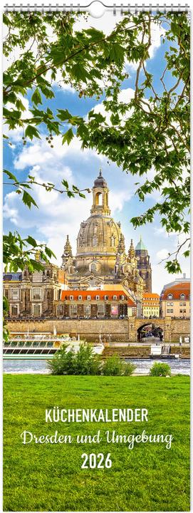 Produktbild Kchenkalender Dresden und Umgebung 2026 (15 x 40 cm)
