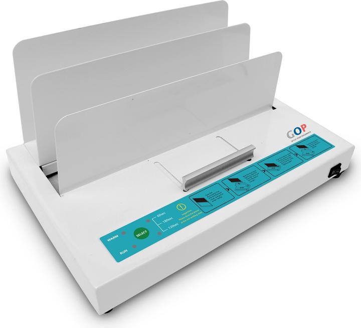 Machine à Relier Thermique OLYMPIA TB 1280 - Avec 30 Chemises A4 - Relieuse Pro Pour Documents Jusqu'à 200 Pages