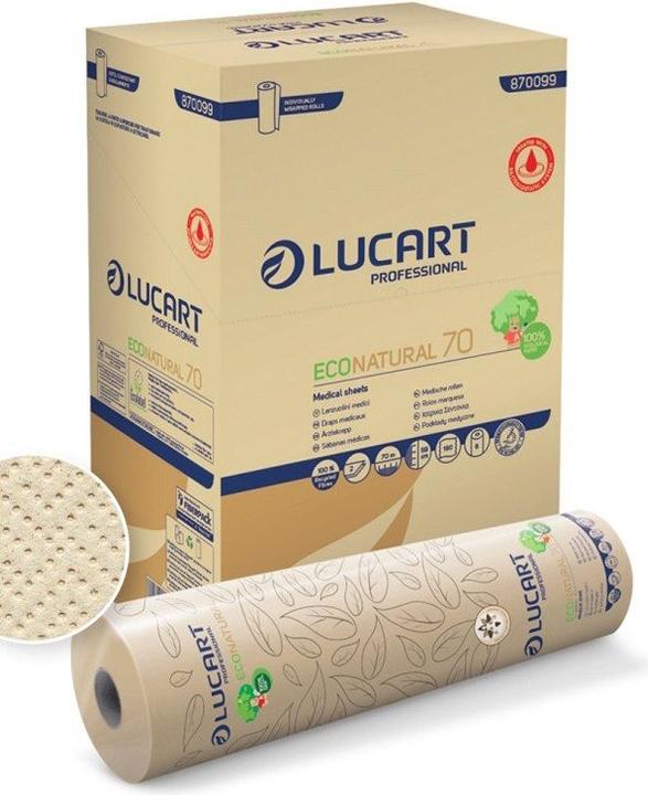Productafbeelding Lucart Medische rollen EcoNatural 2-ply