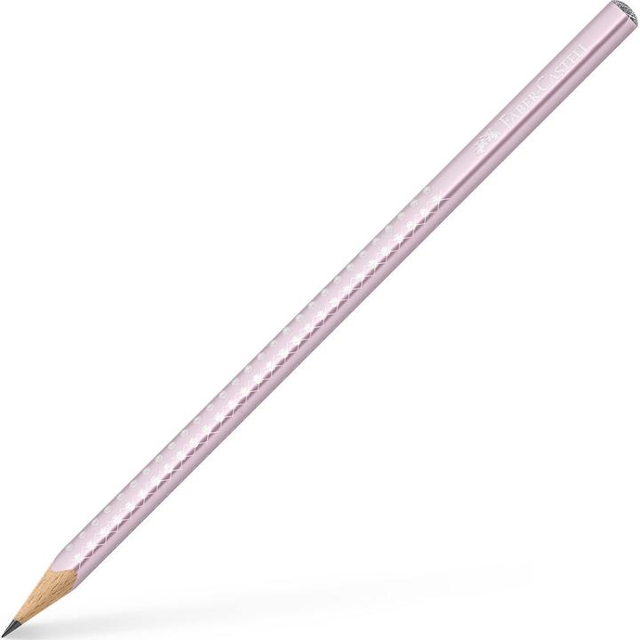 Actual product image Faber-Castell FABER CA. Pencil Sparkle B 118261 pink metallic (B)