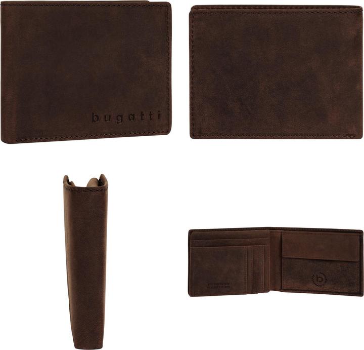 Immagine prodotto Bugatti Portafoglio Luca in pelle 11 cm