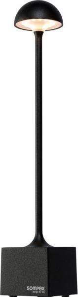 Actual product image Sompex FLORA black rechargeable table lamp (247 lm)