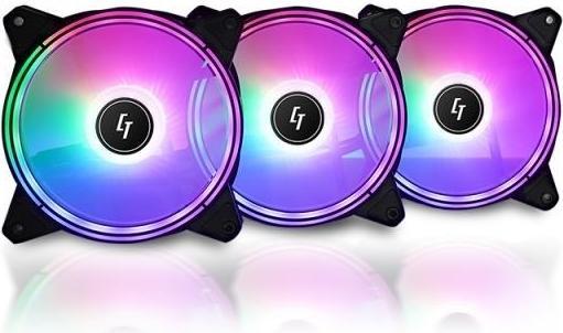 Actual product image Chieftec Fan Chieftronic ARGB fan set (120 mm, 3x)