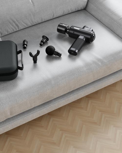 Actual product image Renpho Active Thermacool Massage Gun - Massage gun (5 Steps, 180 min)