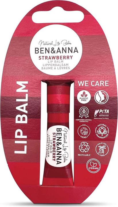 Produktbild Ben & Anna Lipbalm Strawberry (Lippenbalsam, 0.60 ml)