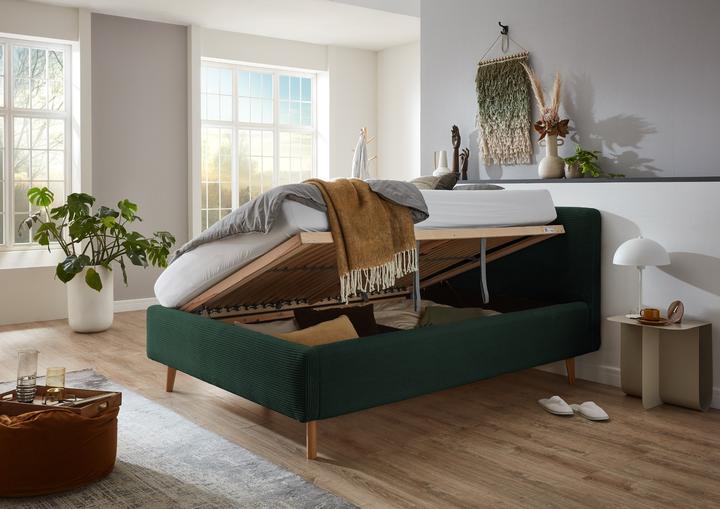 Actual product image Meise Möbel Mattis upholstered bed with bed base (140 x 200)