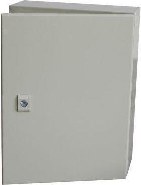 RS PRO Steel wall-mounted enclosure RAL 7032 IP66, HxWxD 500 mm x 400 mm x 250mm (Housing)