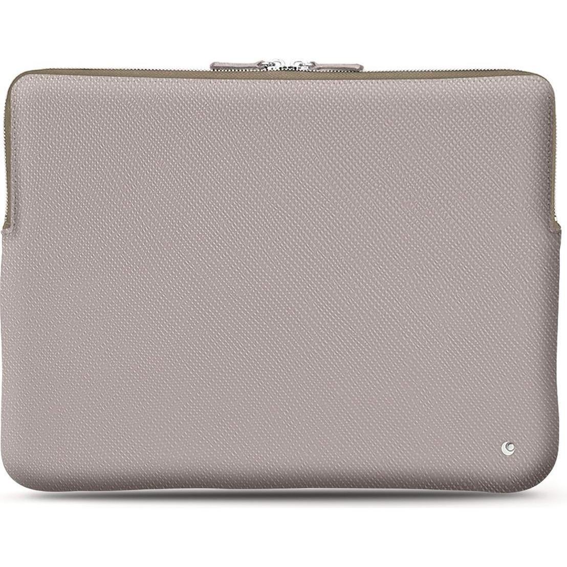 Noreve Lederhülle, Notebooktasche, Beige