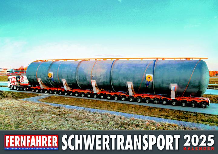 Produktbild Schwertransport Kalender 2025