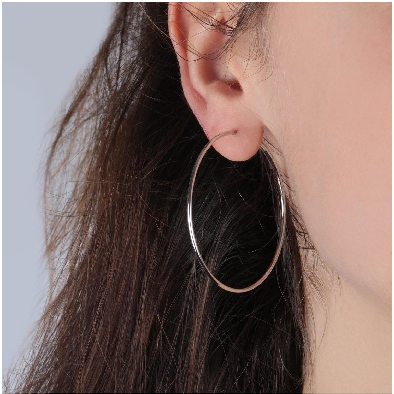 Thumbnail - Favs, Ohrringe, Creolen, (925er Silber)