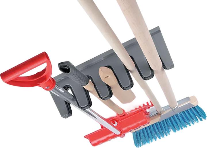 Productafbeelding Prosperplast MULTIHOUDER 310x98x70 voor schop, hark, schoffel - grijze steen