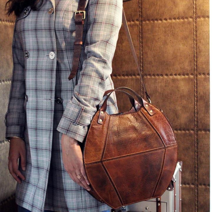 Immagine prodotto Only-Bags.Store Borsa in pelle, borsa a tracolla, borsa a manico alto, regalo di Natale