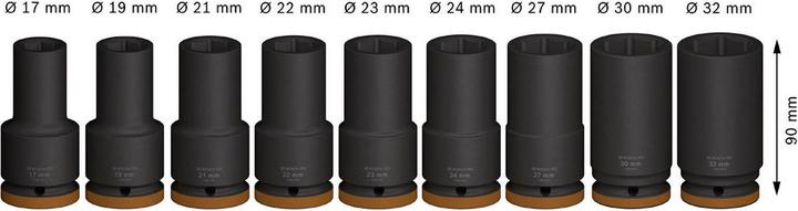 Immagine prodotto Bosch Professional Zubehör Impatto PRO (32 mm, 19 mm, 24 mm, 22 mm, 23 mm, 21 mm, 27 mm, 17 mm, 30 mm)