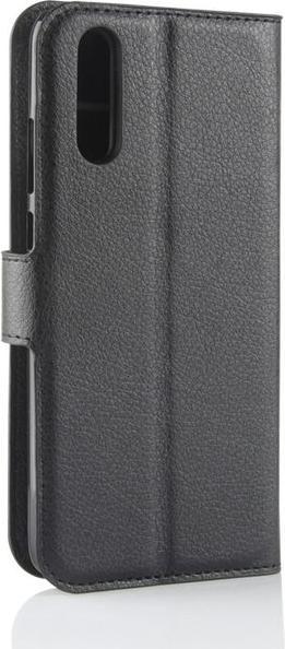 Produktbild MU Classic Leder Bookcover Hülle mit Litchitextur (Cubot P20)