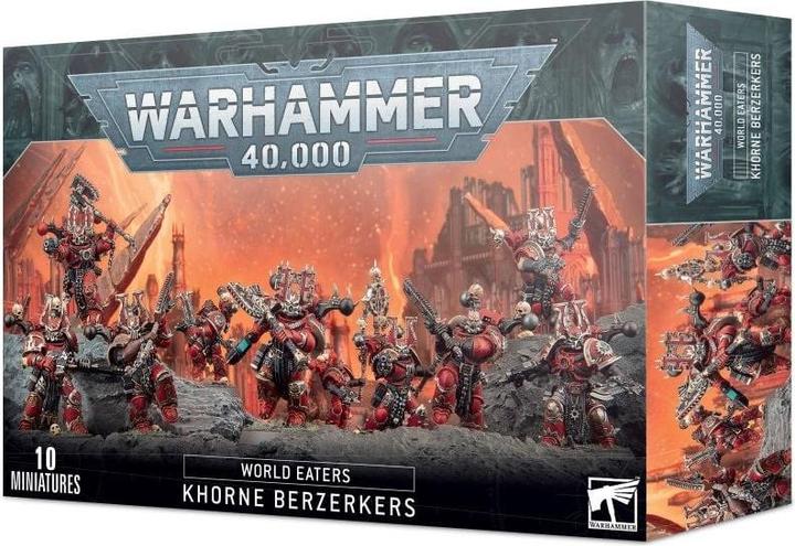 Games Workshop Khorne Berzerkers (2023) (Kunststoff)