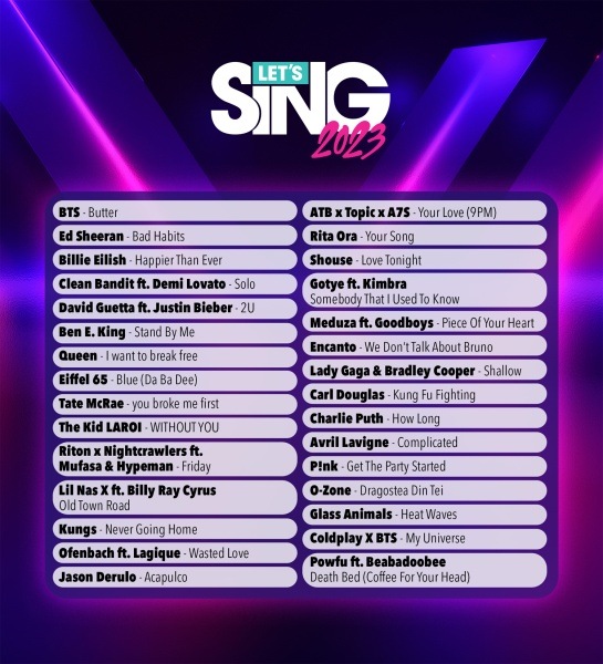 Image du produit Ravenscourt Let's Sing 2023 International Version (PS5, DE)