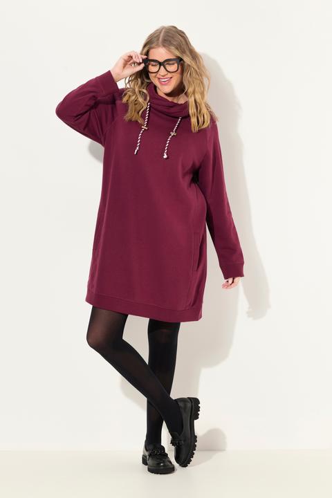 Produktbild Ulla Popken Sweatkleid, Stehkragen, Langarm, Taschen (50, 52)