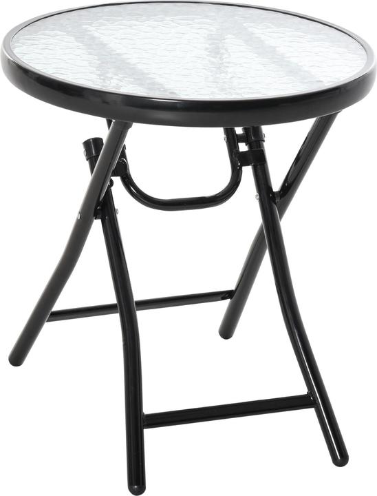 Outsunny Table de jardin pliante (45 x 50 cm)