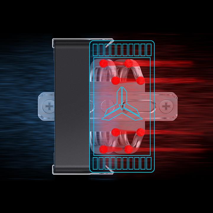 Actual product image Jonsbo CR-1400 EVO Colour CPU Cooler (130 mm)