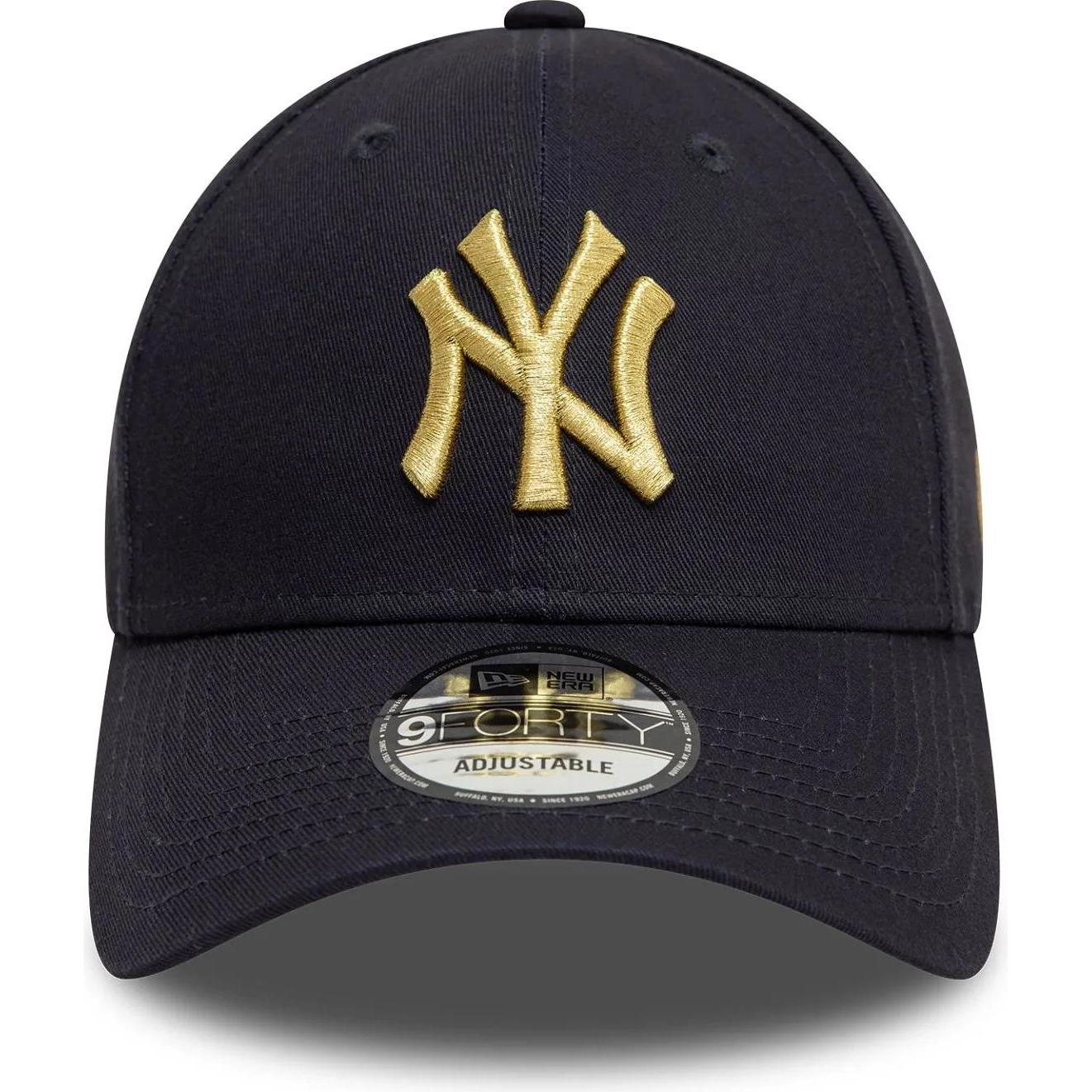 Thumbnail - New Era, Herren, Cap, Kappe 9forty New York Yankees Metallic, Blau, (One Size)