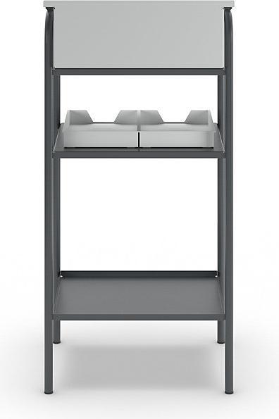 Actual product image eurokraft pro Workshop desk, 2 shelves, HxWxD 1140 x 590 x 520 mm. (59 x 52 x 114 cm)