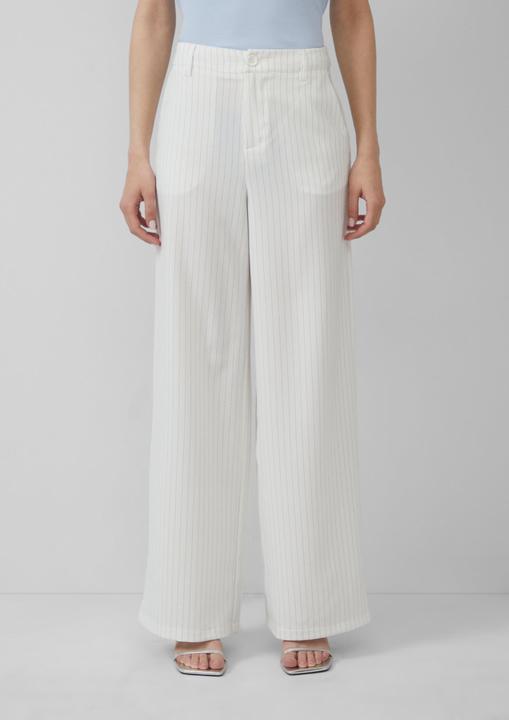 Produktbild S.Oliver Hose Nadelstreifen-Hose mit weitem Bein (W38/L32)