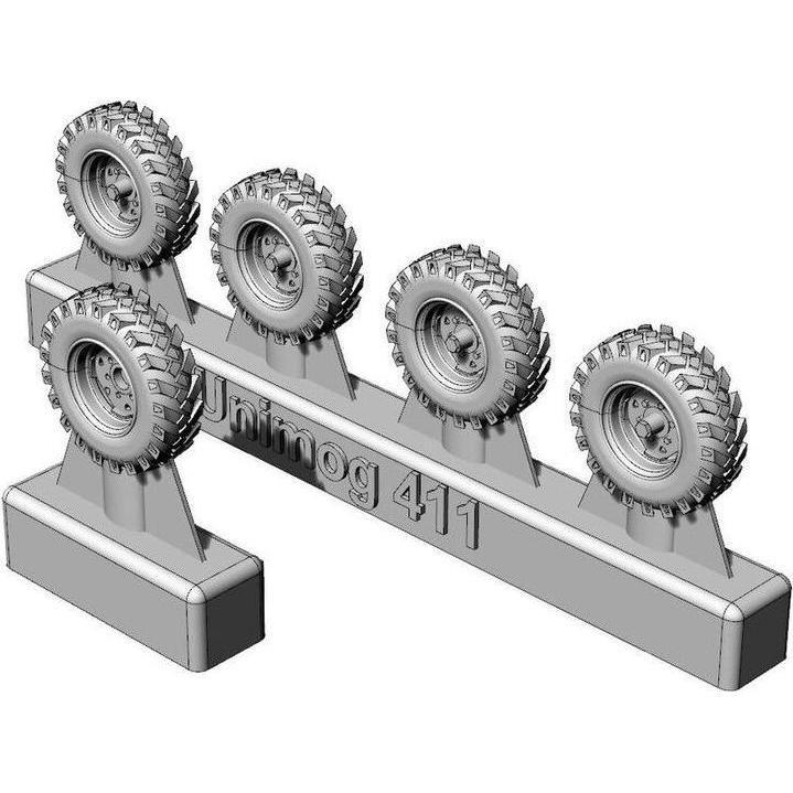 Hauler Cerchi MB Unimog 411