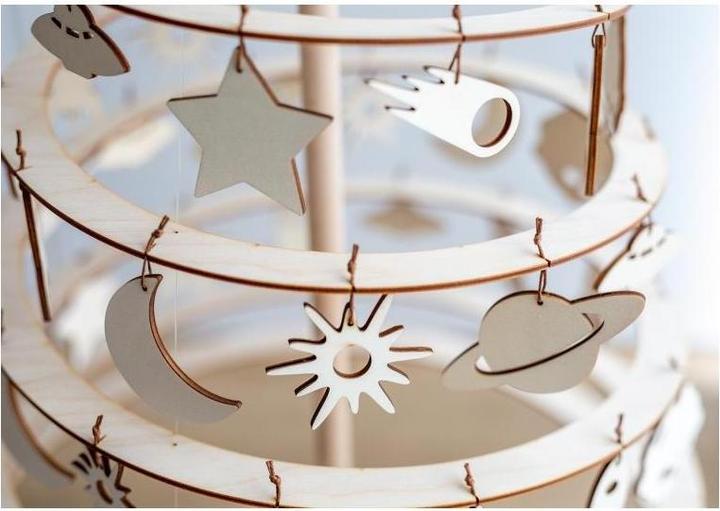 Actual product image Luka Zajc Design 3980721 - SPACE wood decoration, medium