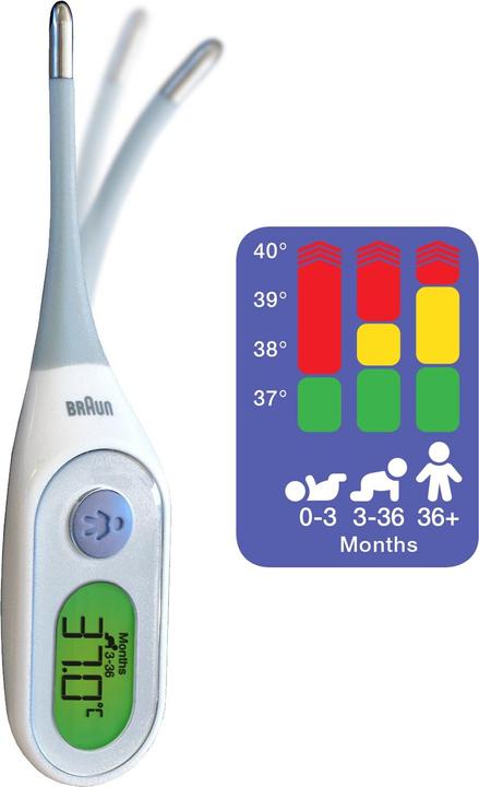 Image du produit Braun Prt 2000 (Aisselle, Bouche, Rectal)