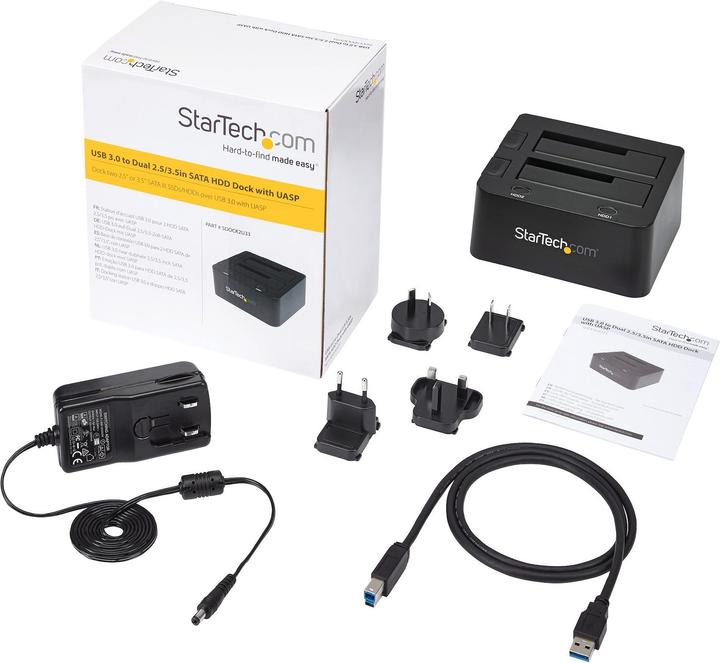 Produktbild StarTech Dockingstation für SATA Festplatten