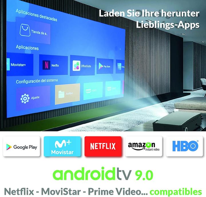 Actual product image Unicview FHD2000 projector