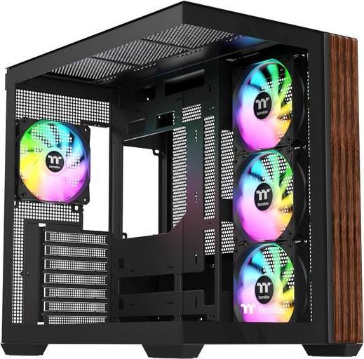 Actual product image Thermaltake Geh View 380 WS Midi Tower "ARGB" Black retail (ATX, mATX, Mini-ITX)