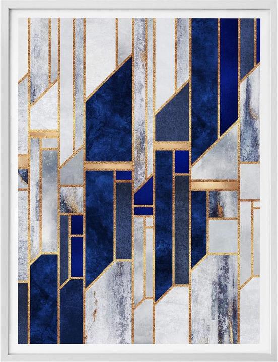 Produktbild Trenddeko Blauer Winterhimmel (80 x 100 cm)
