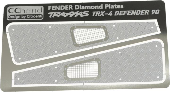 Produktbild Rc4Wd Rieffelblech Fender Cover