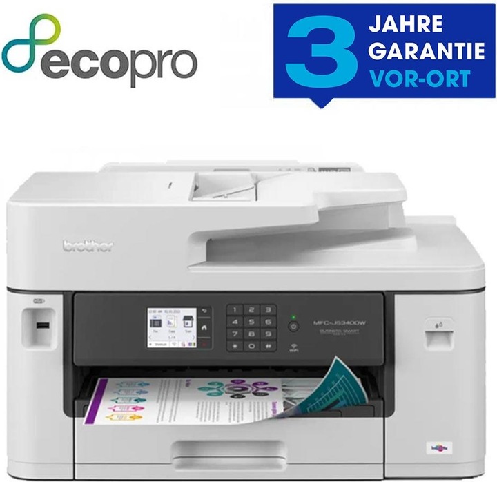 Productafbeelding Brother MFC-J6540DW (Inktpatroon, Kleur)
