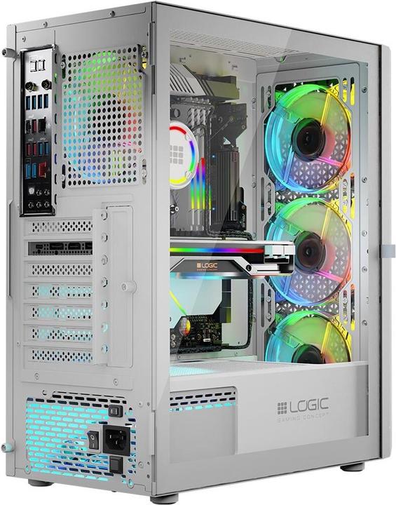 Logic ARAMIS ARGB MINIDI USB 3.0 Enclosure White (ATX)
