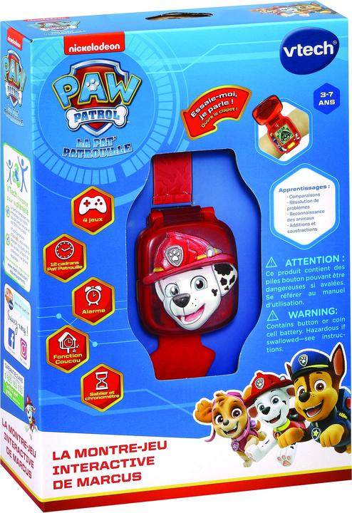 Image du produit VTech La patrouille-La montre-jeu interactive Marcus -FR- (Français, 3 - 7 Années)