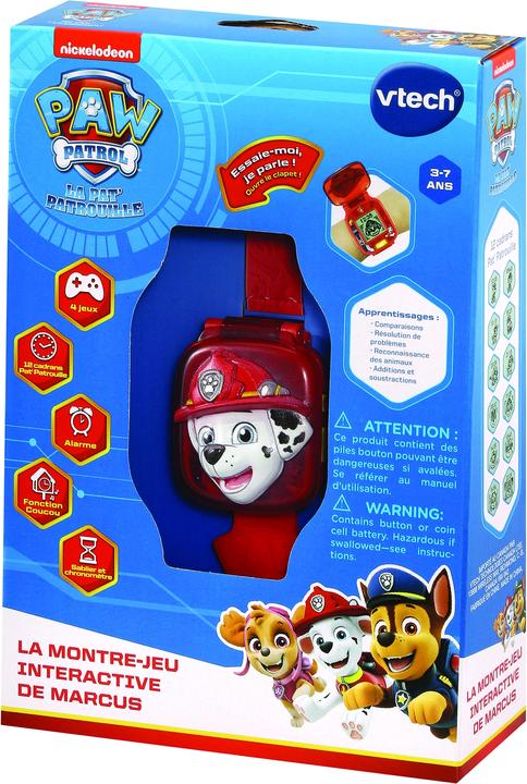 Image du produit VTech La patrouille-La montre-jeu interactive Marcus -FR- (Français, 3 - 7 Années)