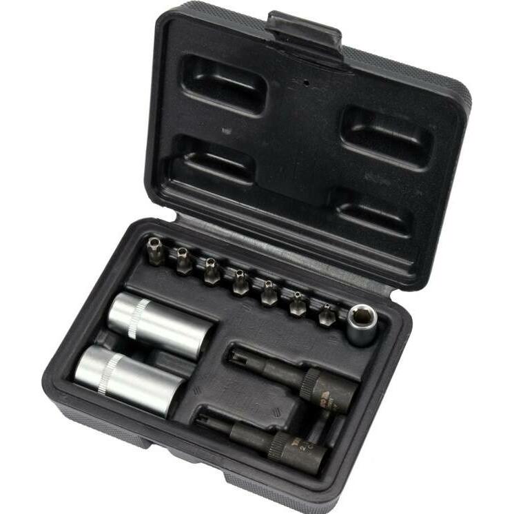Thumbnail - Yato, Steckschlüssel + Stecknuss, Kit Adapter Set Ventil Set Ventileinsatz Ventiladapter zum einfachen Anziehen von Vent...