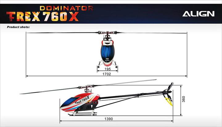 Produktbild Align T-Rex 760X MBP
