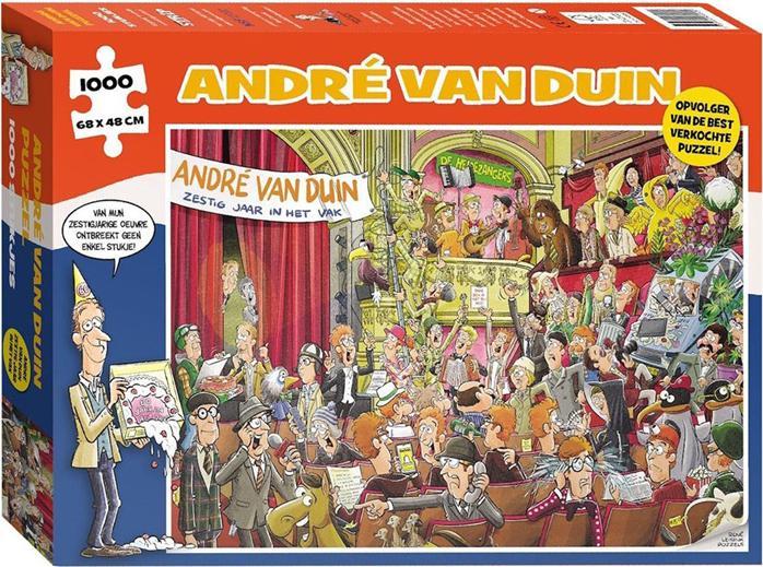 Puzzle André van Duin - 60 anni di lavoro, 1000 pezzi. (1000 pezzi)