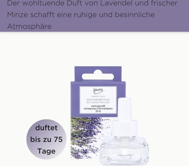Actual product image Ipuro Scent Plug Lavender Touch 20 ml (20 ml)