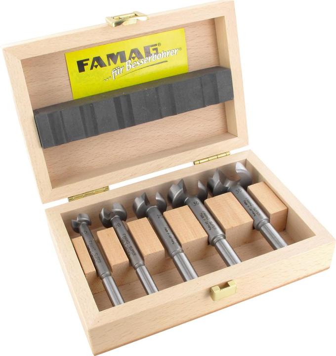 Produktbild Famag Forstnerbohrer-Satz (35 mm, 15 mm, 30 mm, 20 mm, 25 mm)