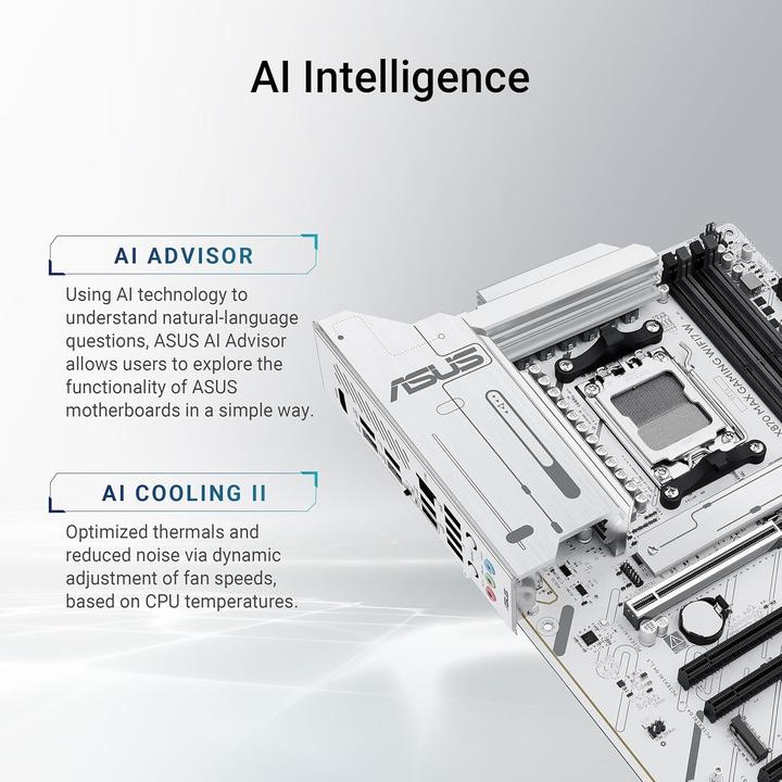 Produktbild ASUS X870 MAX GAMING WIFI7 (AM5, AMD X870, ATX)